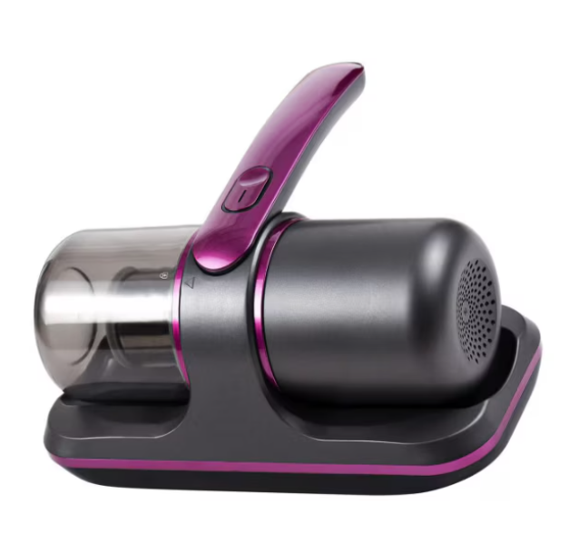 Aspirator Profesional Antiacarieni ATT® 2 in 1 Tehnologie UV, Putere de Aspirare mare de 8000pa, Filtru HEPA, Fara Sac si Fara Fir, 100W, Lumina UV pentru Curatare Avansata