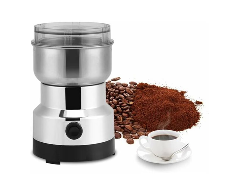 Rasnita electrica pentru cafea si condimente, inox, 14500RPM