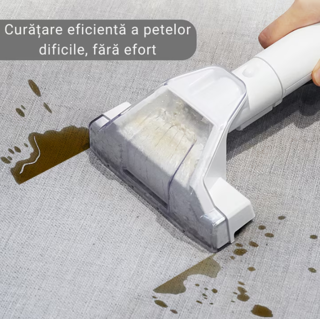 Aspirator cu Spalare prin Injectie-Extractie, 1000W, Curatare Profunda pentru Covoare si Tapiterii, Eliminare Eficienta a Murdariei si Bacteriilor, 2 Rezervoare (1300 ml Apa Curata / 1100 ml Apa Murdara)