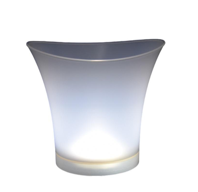 Frapiera cu lumina LED, Mmgoqqt, 5L, 1W, schimbare automata a culorii, polipropilena