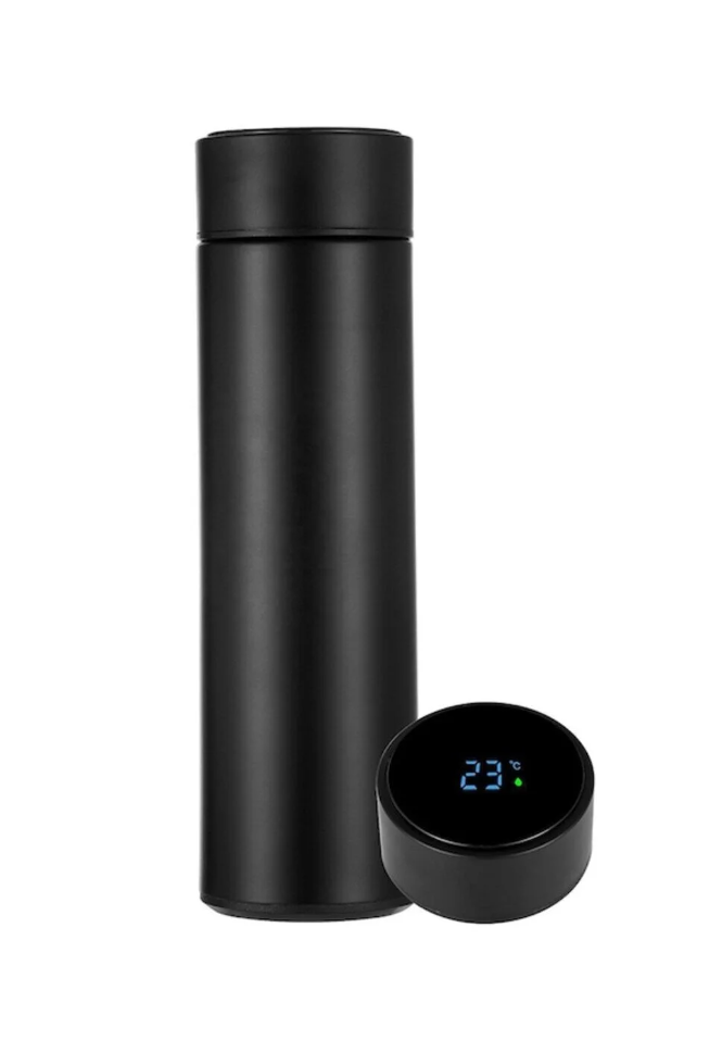 Termos Smart cu Afisaj LCD Digital 500ml - Otel Inoxidabil