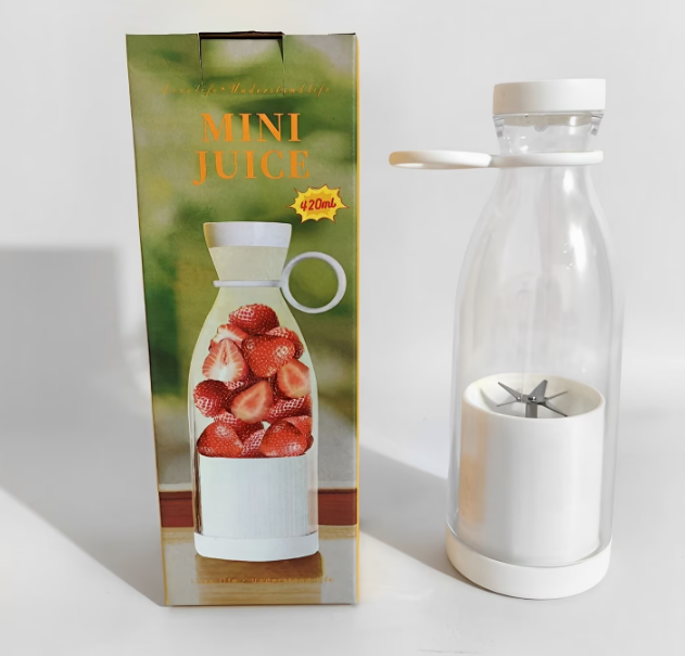 Blender Portabil De Fructe Proaspete Usb culoare alb