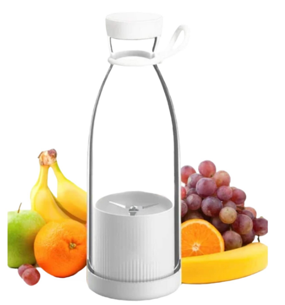 Blender Portabil De Fructe Proaspete Usb culoare alb