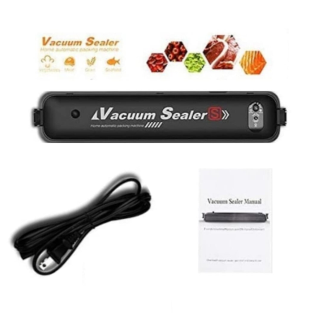 Aparat De Vidat Si Sigilat Vacuum Sealer, Tnagora®, Q-Z100, 220V, 90W, negru, 30cm