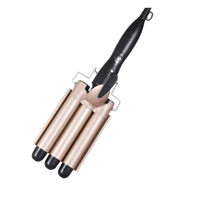 Ondulator cu 3 elemente ceramice, ondulare retro, temperatura 170-220 °C
