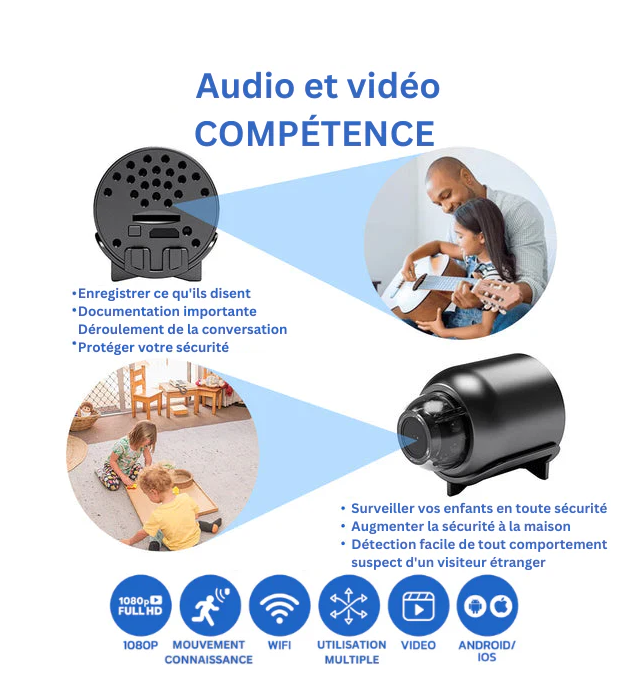 Minieye - Cameră Full HD pentru supraveghere