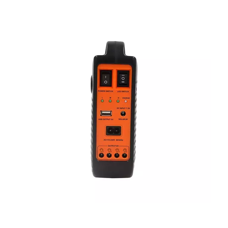 Sistem de iluminat solar autonom cu 3 lampi si lanterna cu o durata de pana la 25 de ore si Boxa Bluetooth EP-391B